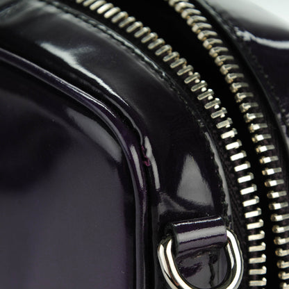 Prada Spazzolato Mini Camera Crossbody Bag Viola 8 of 8