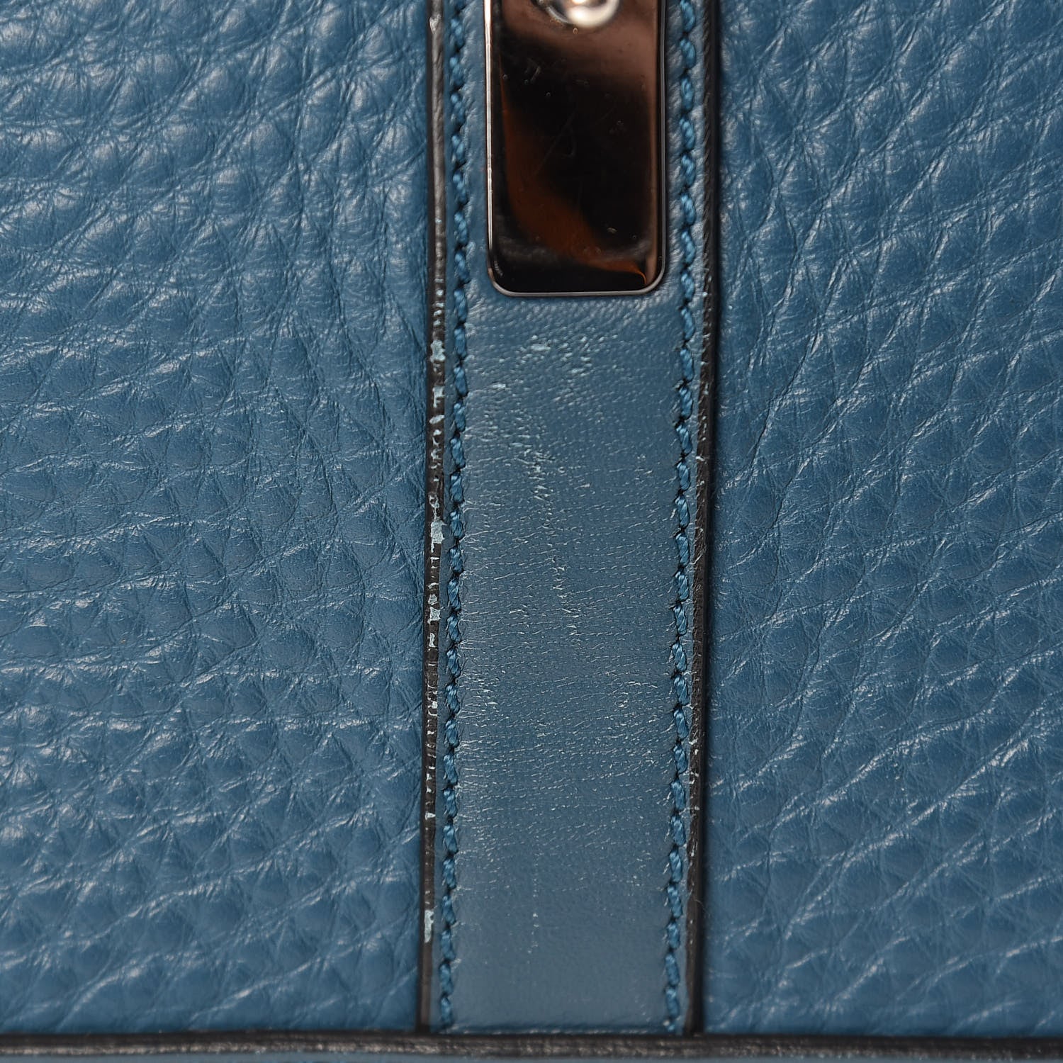 Christian Louboutin Calfskin Sweet Charity Shoulder Bag Blue 16 of 17