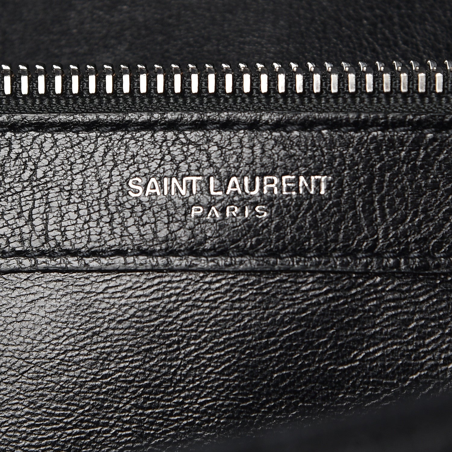 Saint Laurent Sheepskin Matelasse Chevron Monogram Large College Satchel Black 7 of 17
