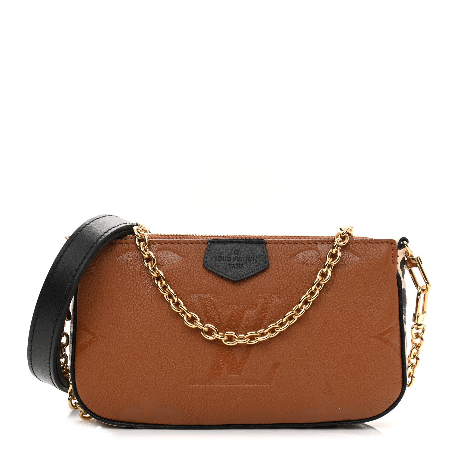 Louis Vuitton Empreinte Monogram Giant Wild At Heart Multi Pochette Accessories Mini Pochette Caramel 1 of 9