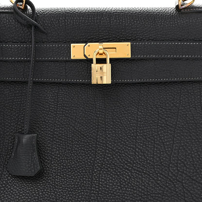 Hermes Fjord Kelly Retourne 32 Indigo 8 of 14