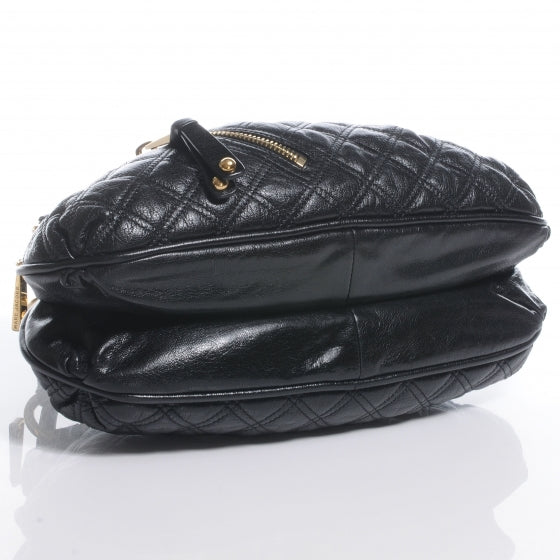 Leather Quilted Small Cecilia Black