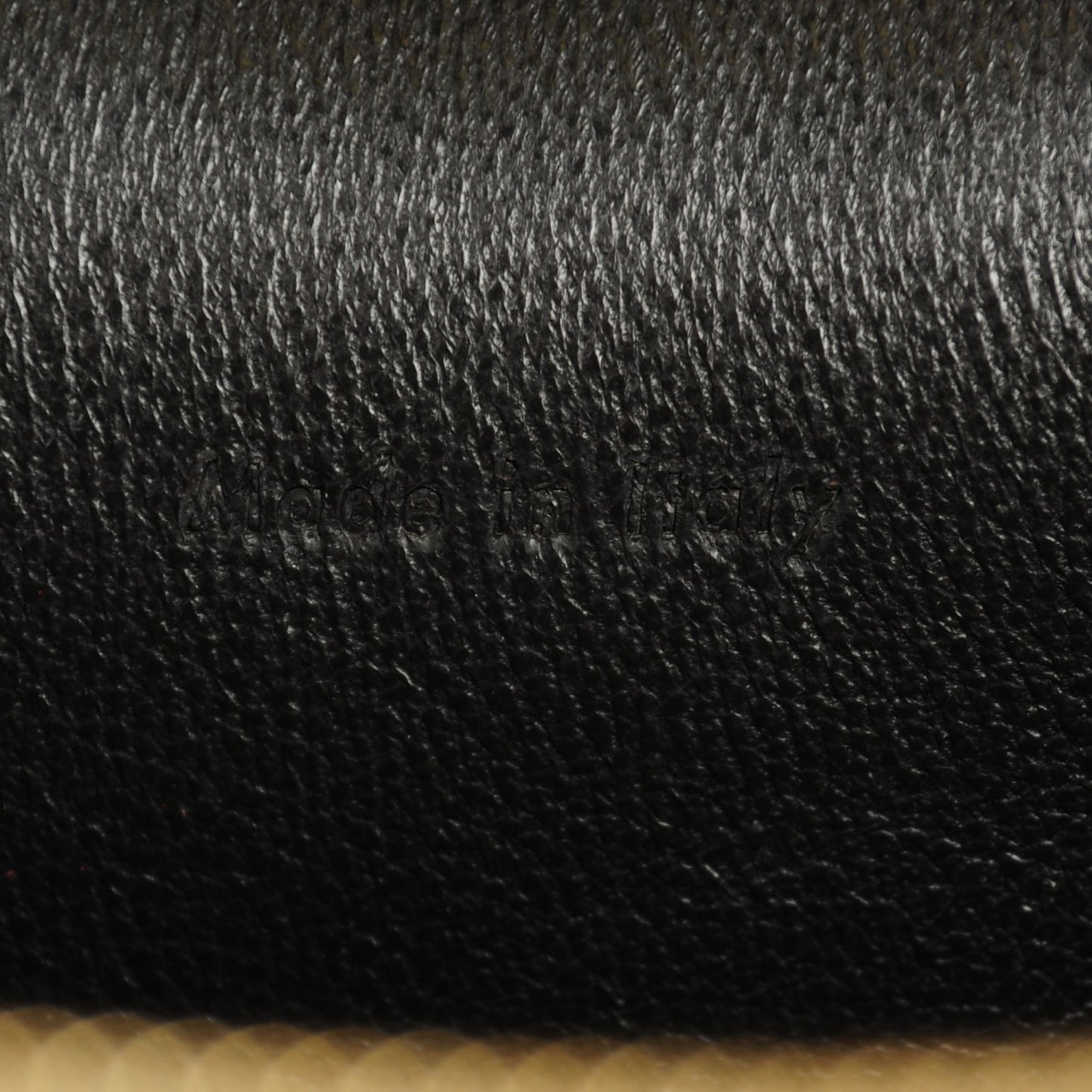 Baby Grained Calfskin Small Belt Bag Dark Taupe