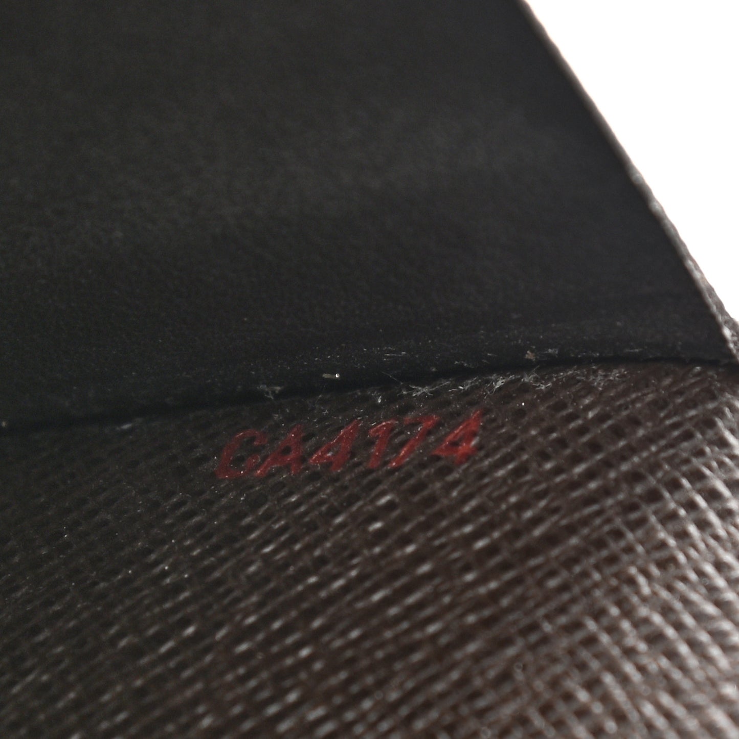 Damier Ebene Desk Agenda Cover