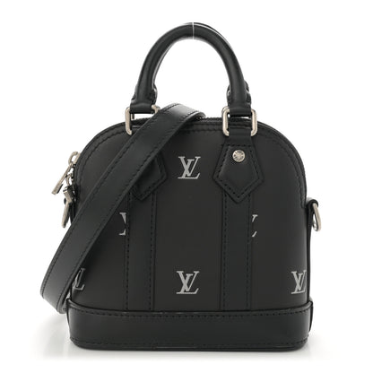 Louis Vuitton Nano Alma Black Silver 1 of 10