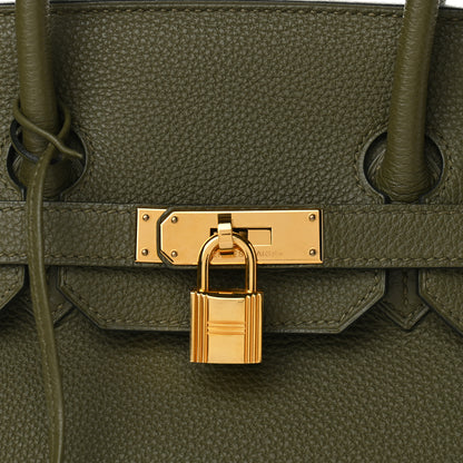 Hermes Togo Birkin 35 Vert Veronese 8 of 10