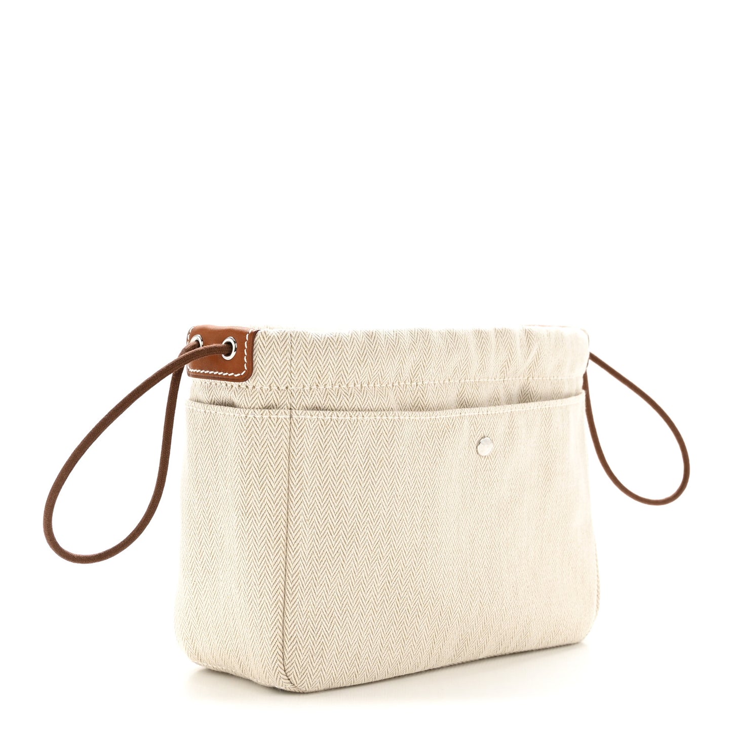 Canvas Barenia Fourbi 20 PM Pouch Naturel Fauve