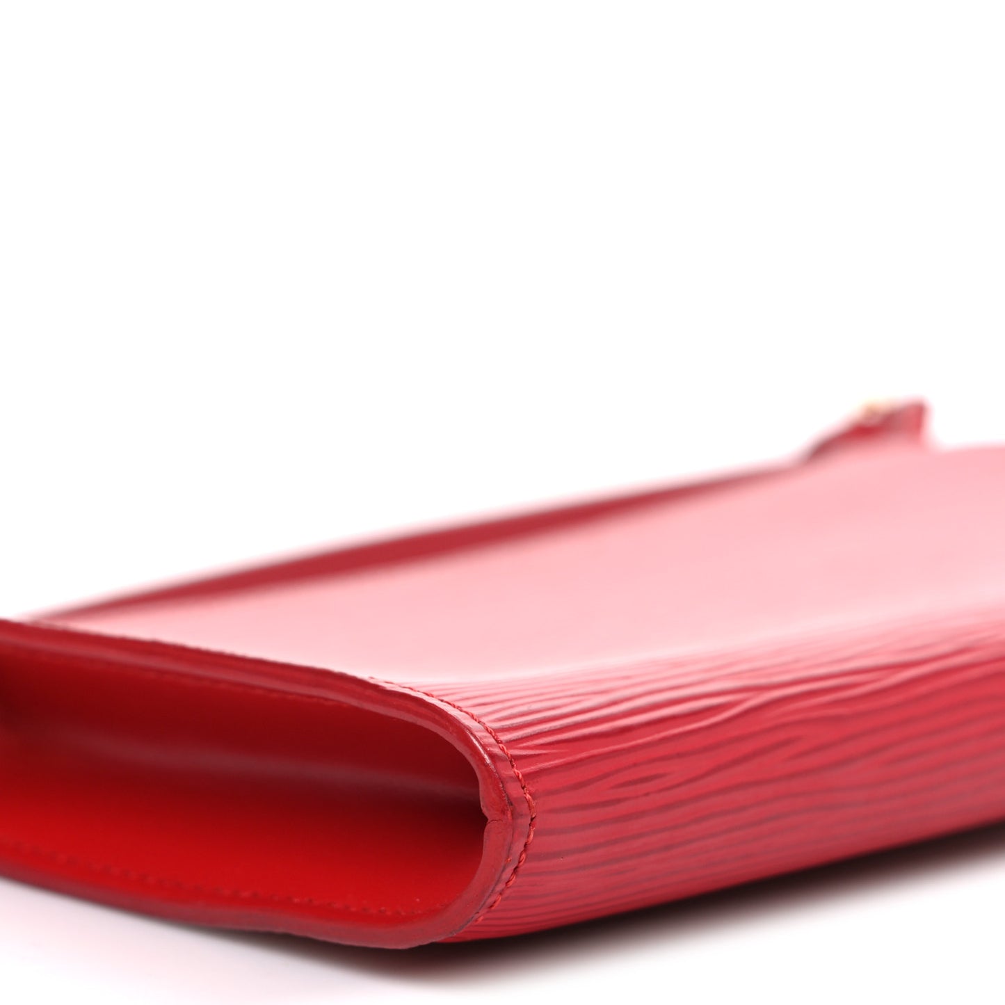 Epi Pochette Accessories 24 Castillan Red