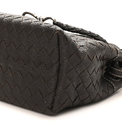 Bottega Veneta Grained Calfskin Intrecciato Small Andiamo Messenger Bag Fondant 9 of 9