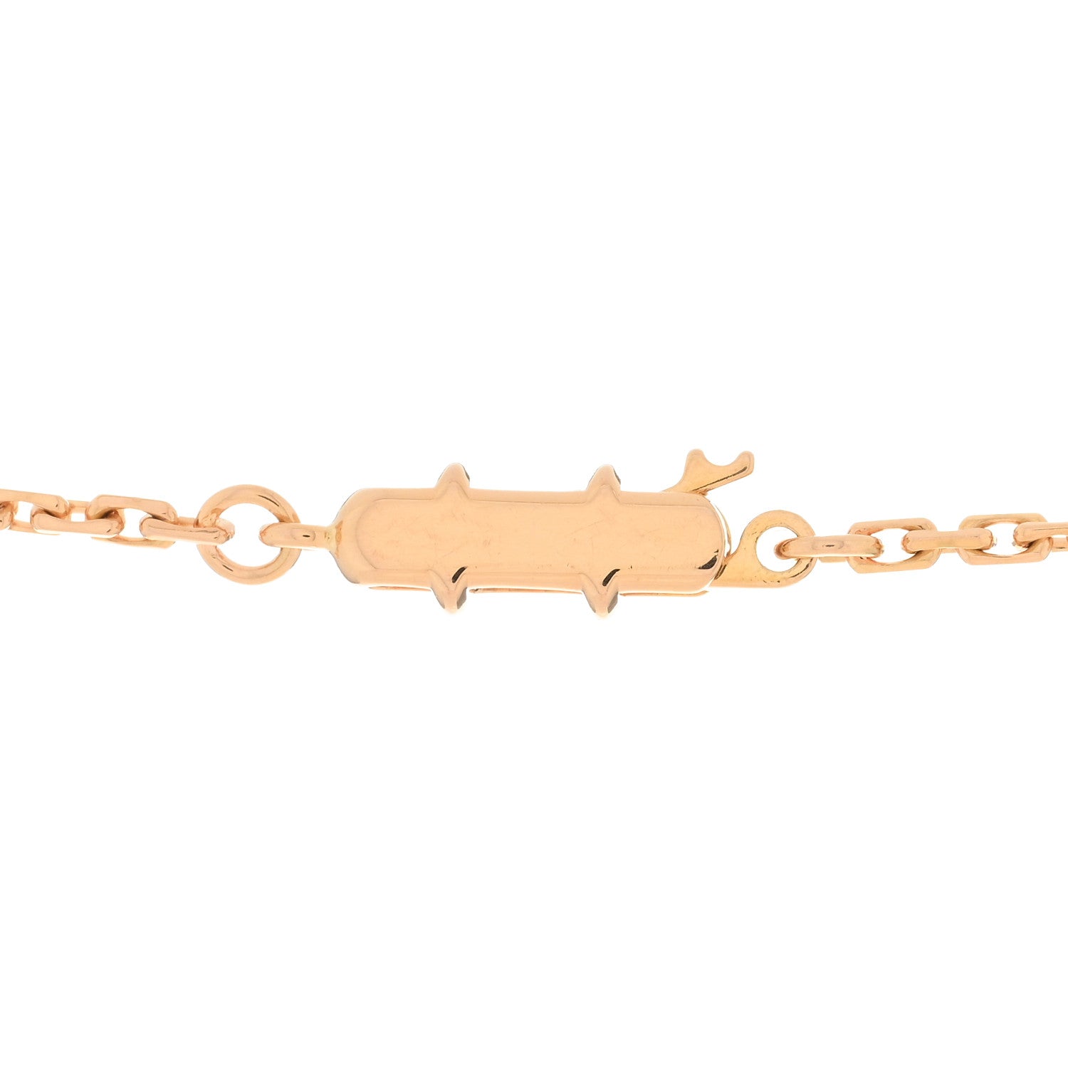 Cartier 18K Pink Gold Diamond LOVE Paved Necklace 4 of 5
