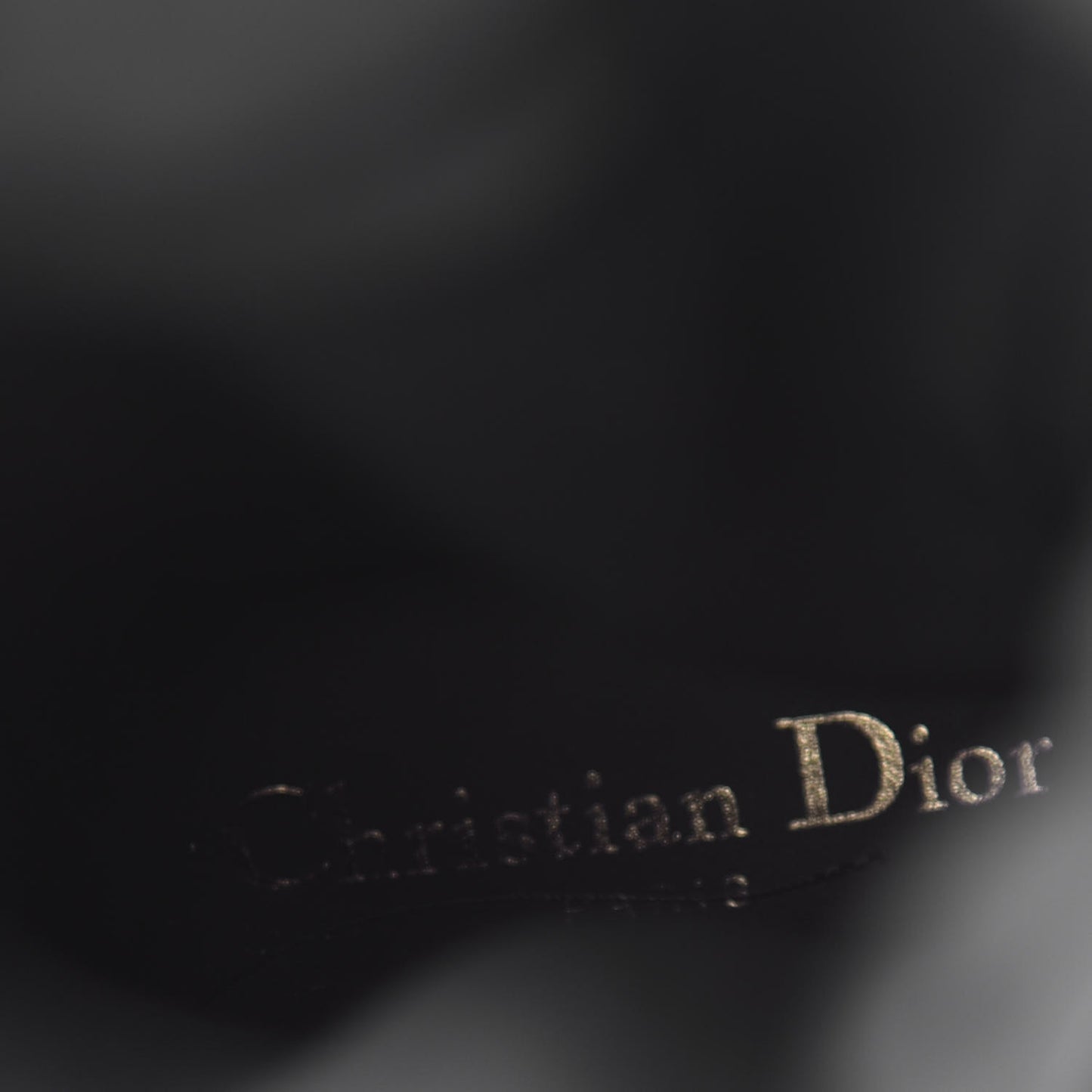 Shiny Rubber Diorcamp Low Boots 35 Black