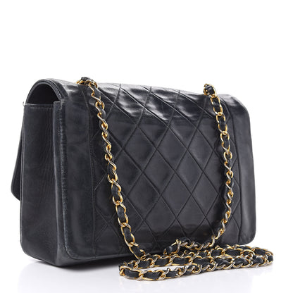 Chanel Lambskin Quilted Small Single Flap Black 3 of 21