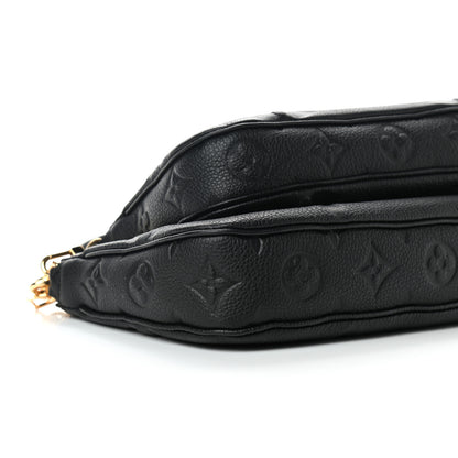 Louis Vuitton Empreinte Monogram Giant Multi Pochette Accessories Black 8 of 9
