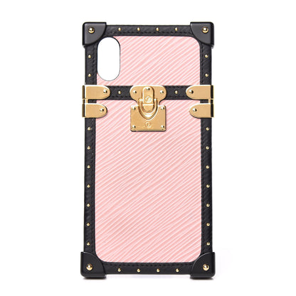 Louis Vuitton Epi Eye-Trunk iPhone X/XS Rose Ballerine 1 of 7
