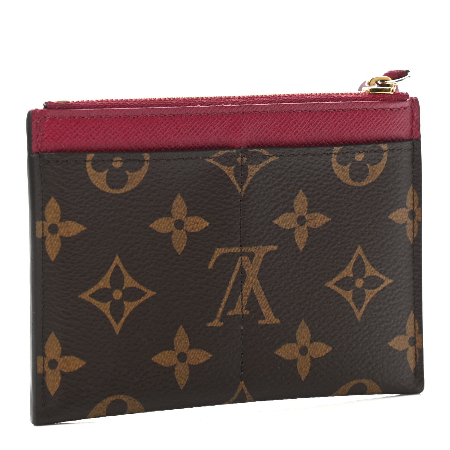 Louis Vuitton Monogram Zipped Card Holder Fuchsia 2 of 4