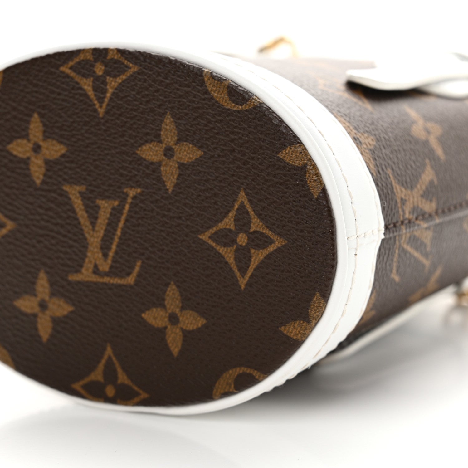 Louis Vuitton Monogram LV Match Nano Bucket Bag White 11 of 12