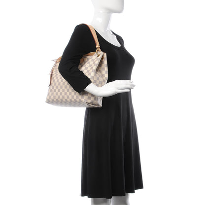 Louis Vuitton Damier Azur Graceful PM Beige 2 of 10