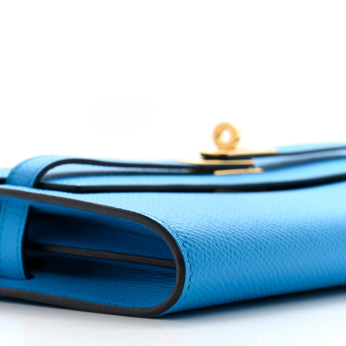 Epsom Verso Kelly Wallet To Go Bleu Frida Rouge H