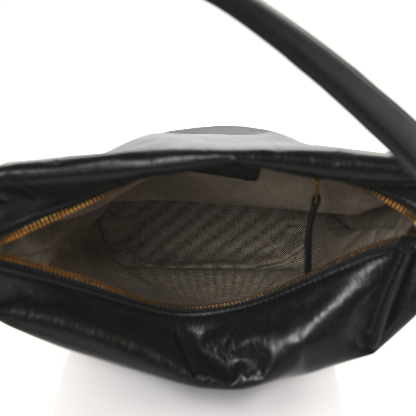 Calfskin Knot Hobo Black