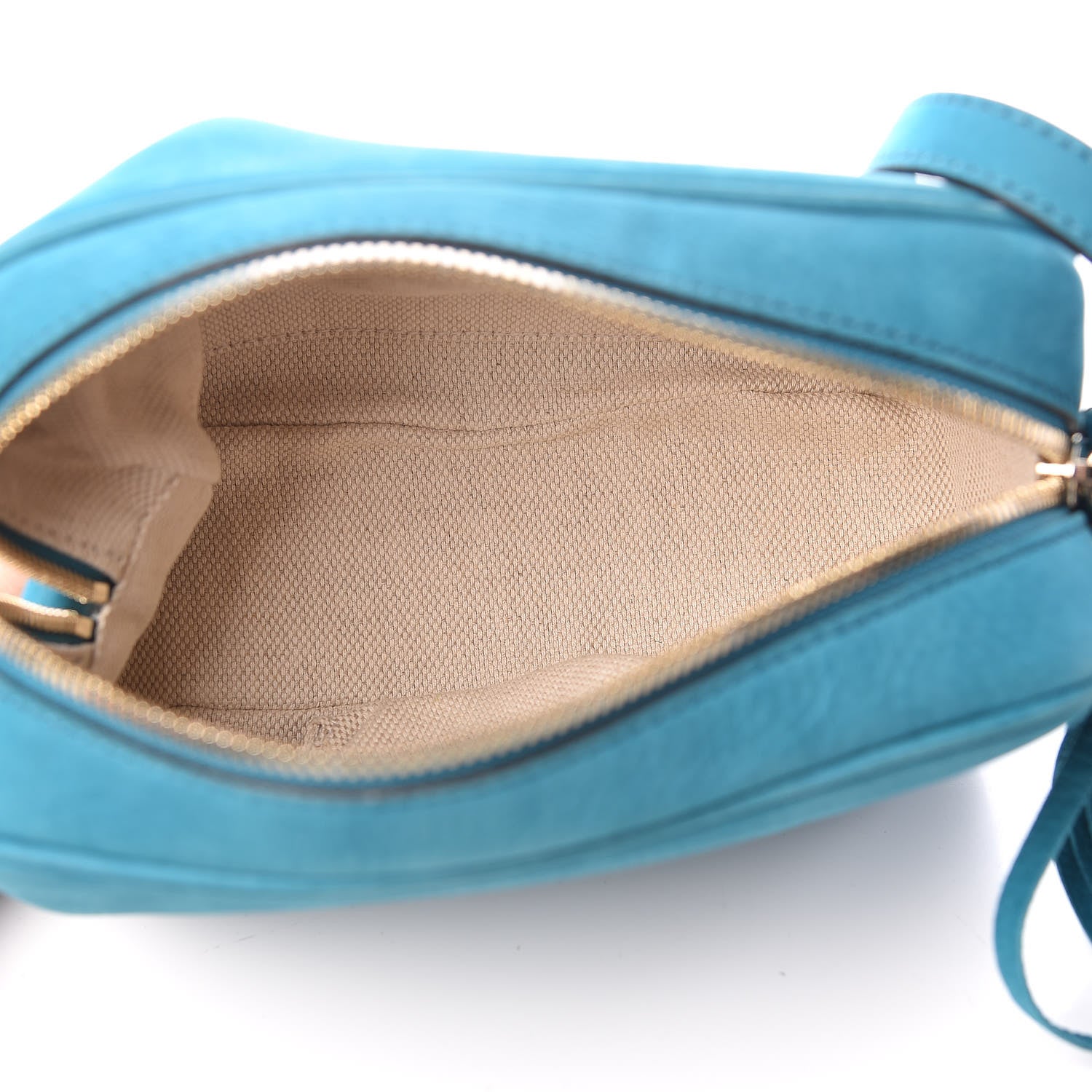 Gucci Vitello Range Small Soho Disco Bag Deep Cobalt 5 of 9