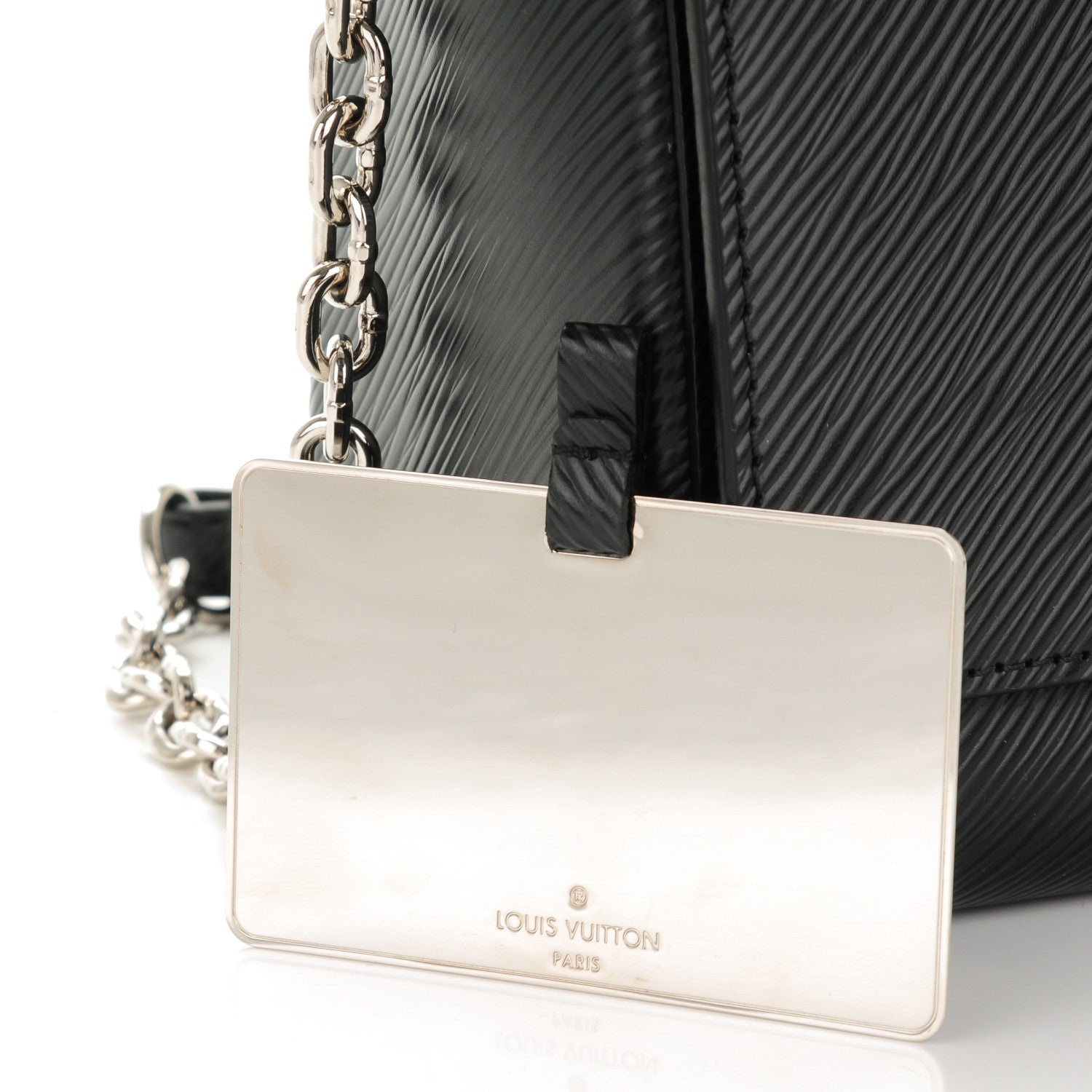 Louis Vuitton Epi Twist Shoulder Bag MM Black 8 of 8