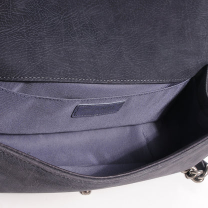 Chanel Suede Calfskin Medium Boy Flap Grey 6 of 8