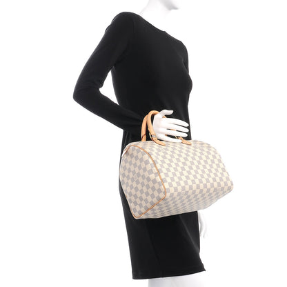 Louis Vuitton Damier Azur Speedy 30 2 of 10