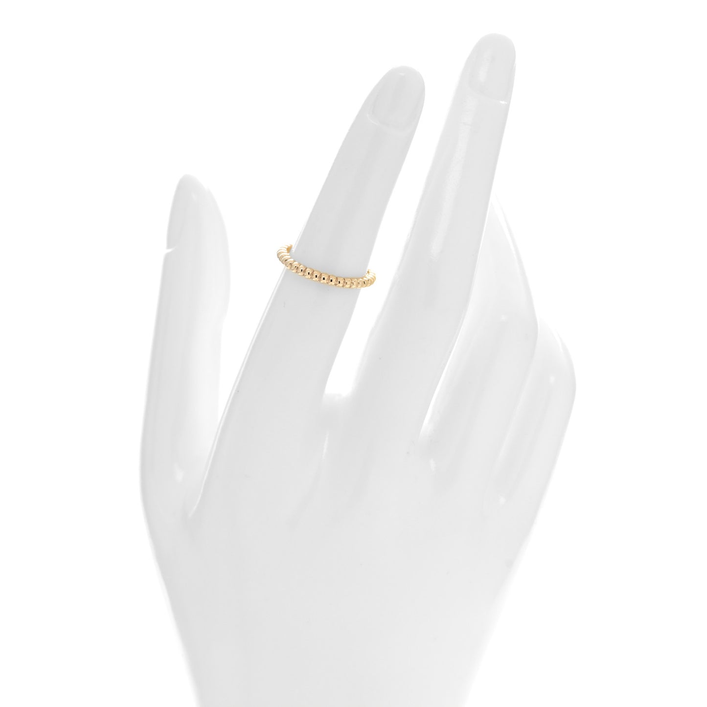 18K Yellow Gold Small Perlee Ring 51 5.75