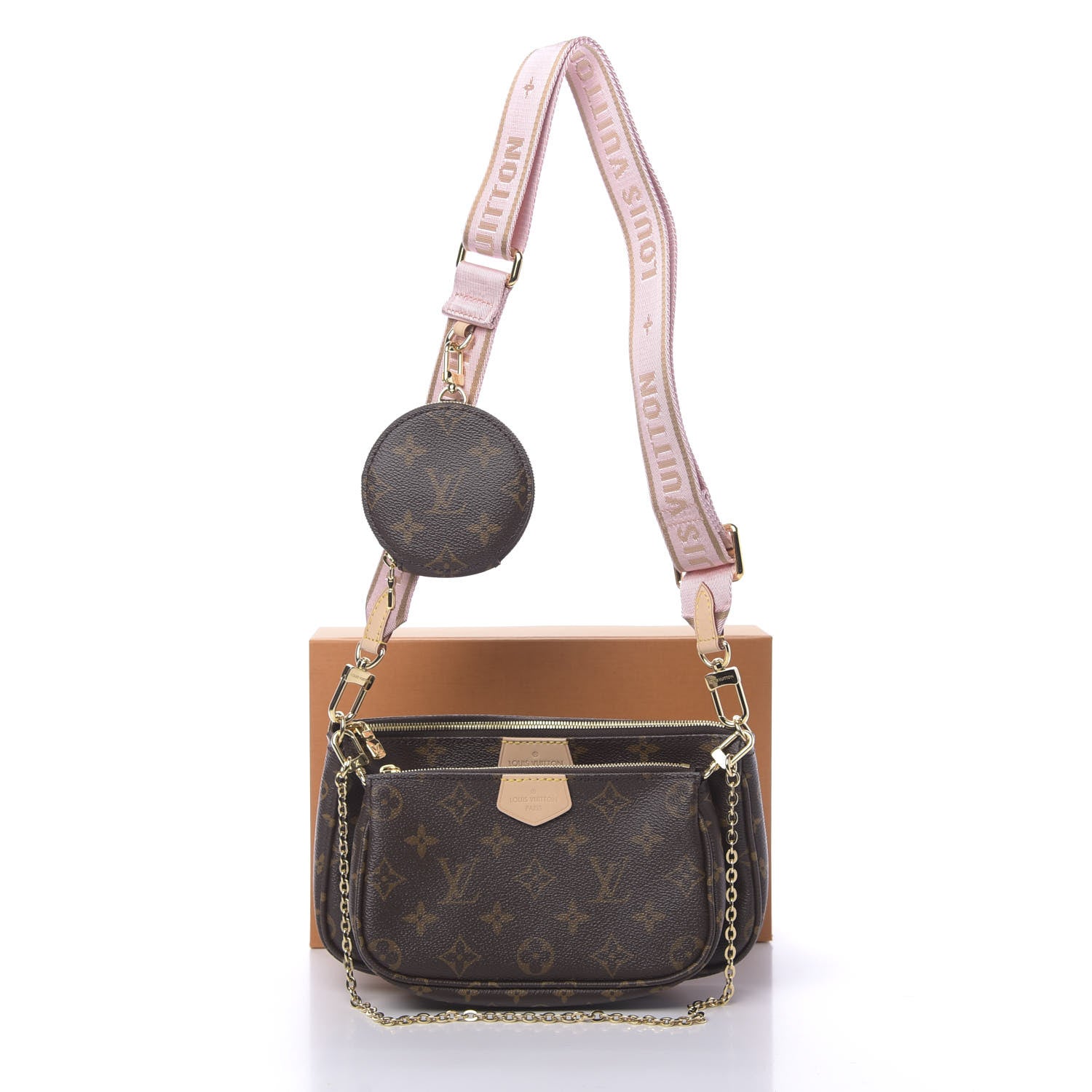 Louis Vuitton Monogram Multi Pochette Accessories Rose Clair 12 of 12