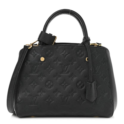 Louis Vuitton Empreinte Montaigne BB Black 1 of 16