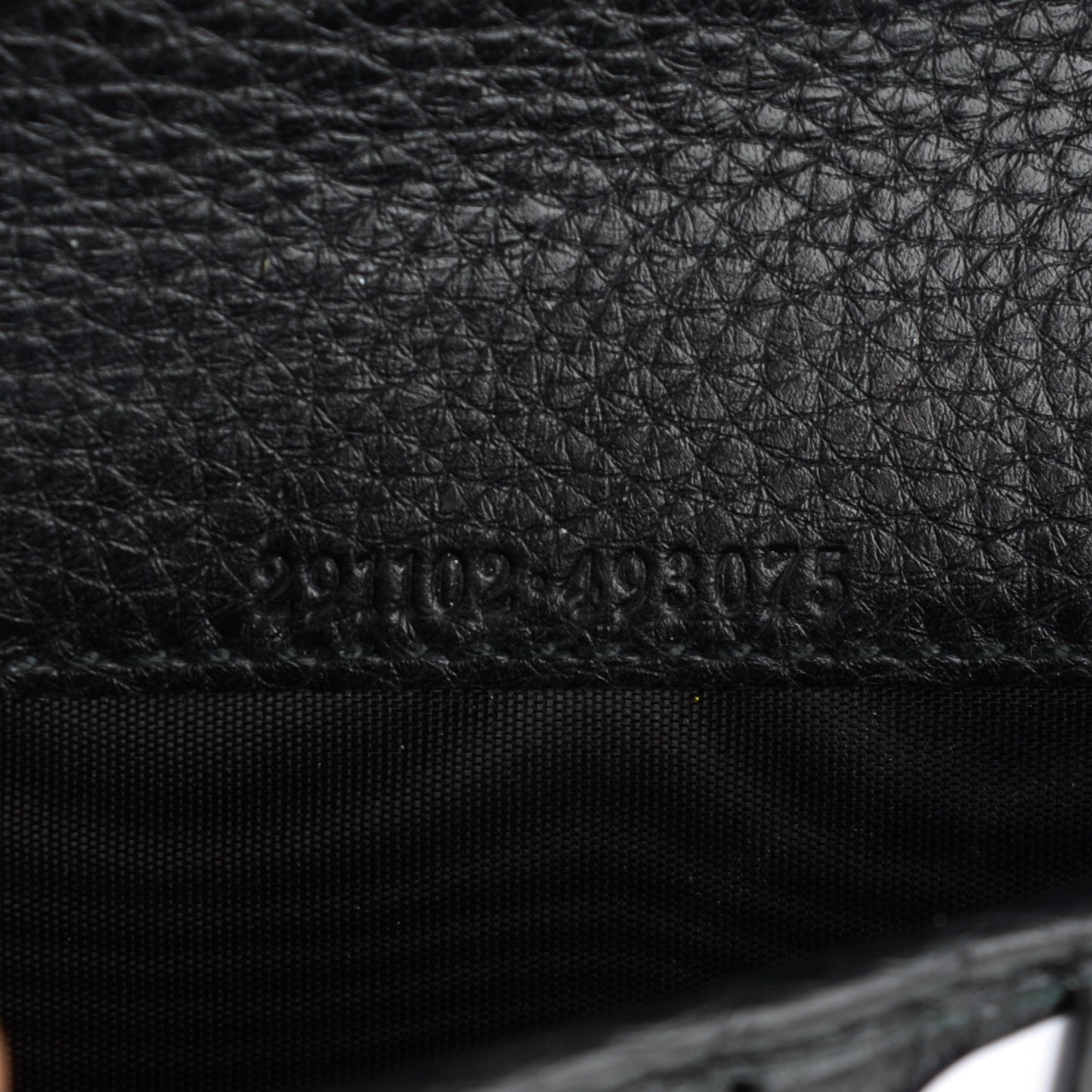 Calfskin Soho Zip Around Wallet Black