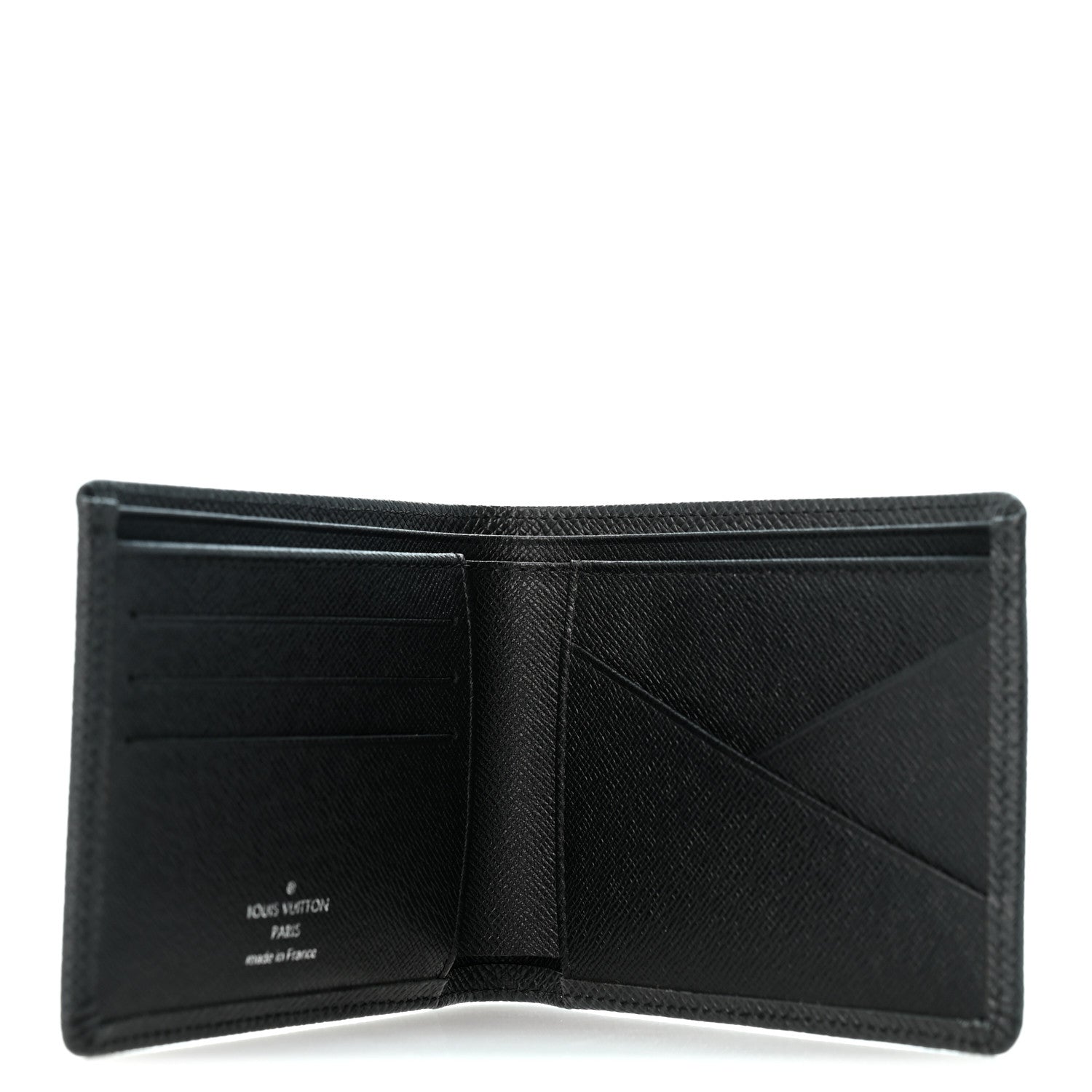Louis Vuitton Taiga Slender Wallet Black 5 of 9