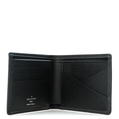 Louis Vuitton Taiga Slender Wallet Black 5 of 9