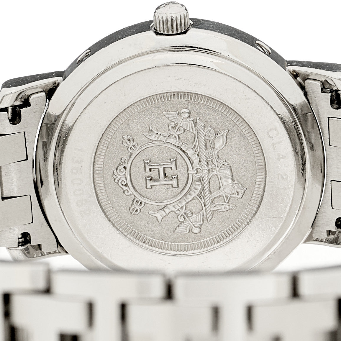 Stainless Steel 24mm Clipper Quartz Watch Grey