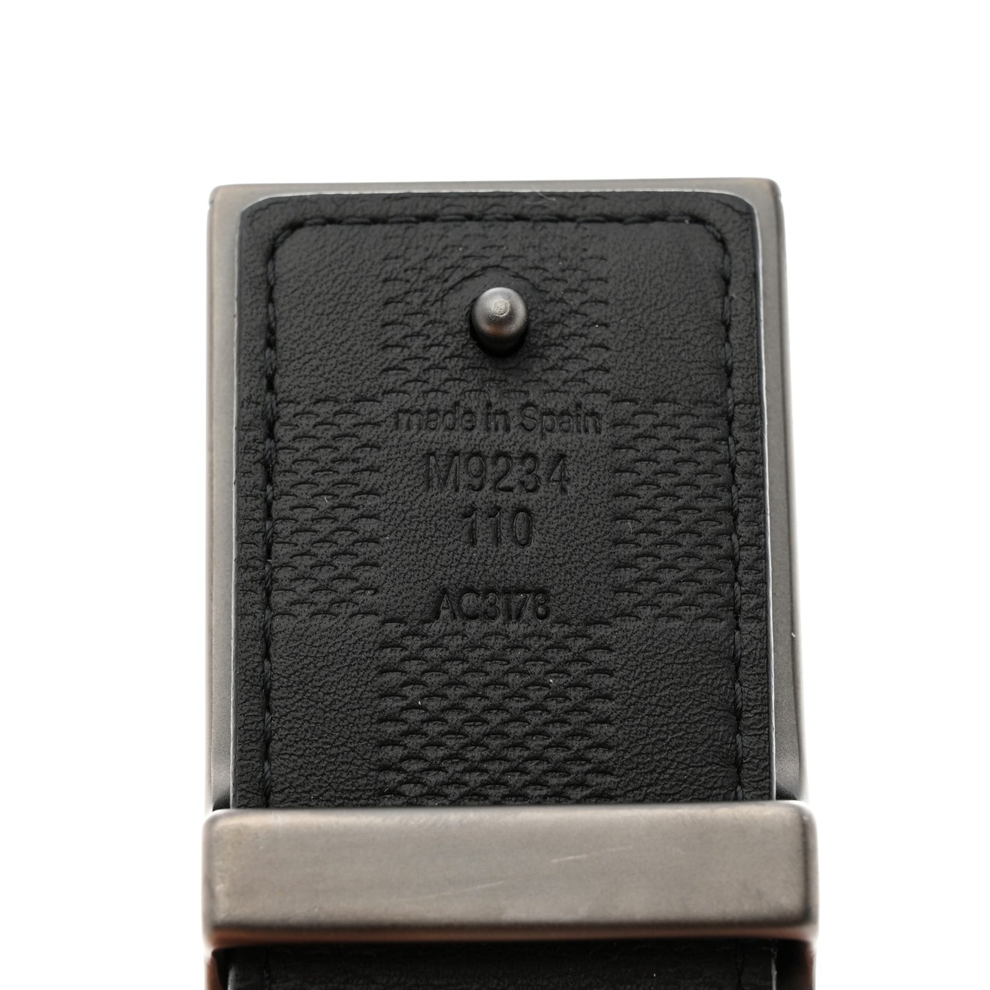 Damier Graphite 35mm LV Inventeur Reversible Belt
