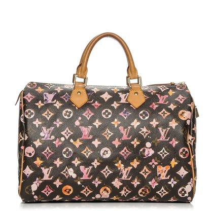Louis Vuitton Watercolor Aquarelle Speedy 35 Brown 1 of 8