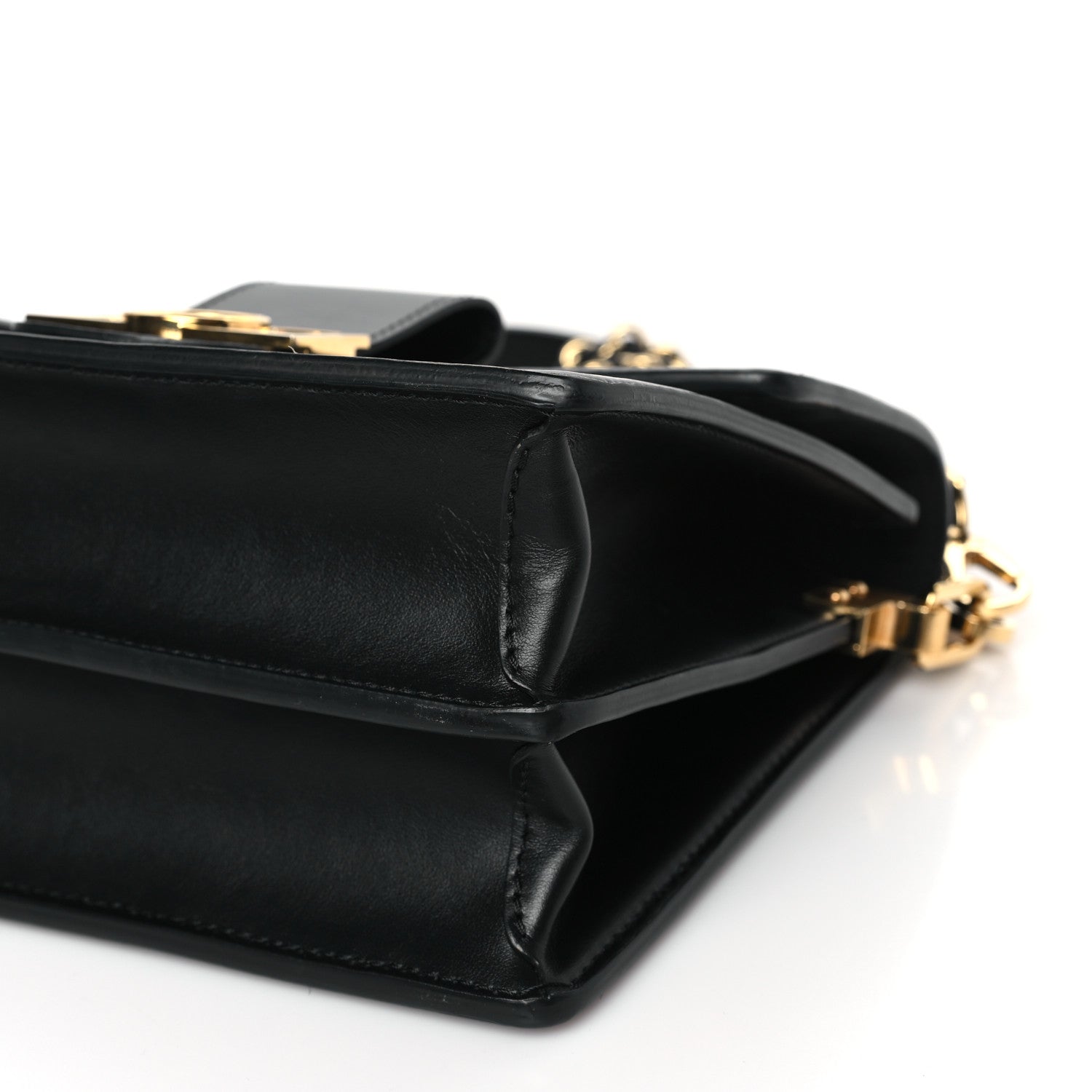 Louis Vuitton LOUIS VUITTON Epi Dauphine MM Black 8 of 8