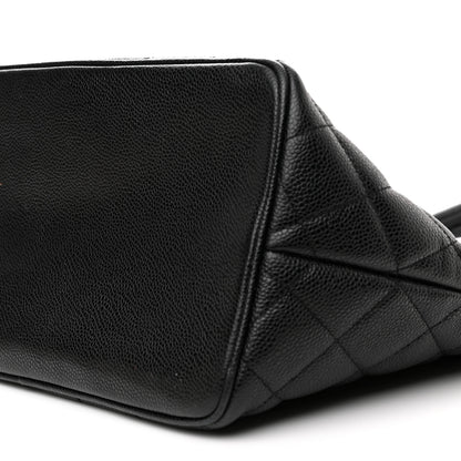 Chanel Caviar Quilted Medallion Tote Black 9 of 9