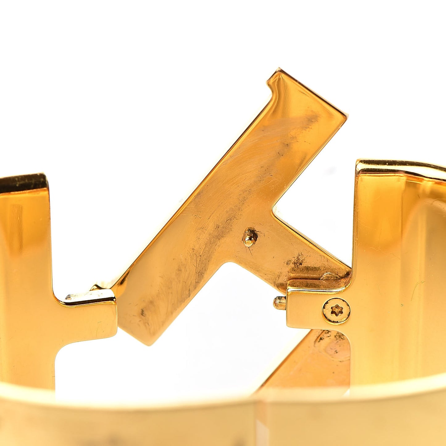 Enamel Extra Wide Clic Clac H Bracelet PM White