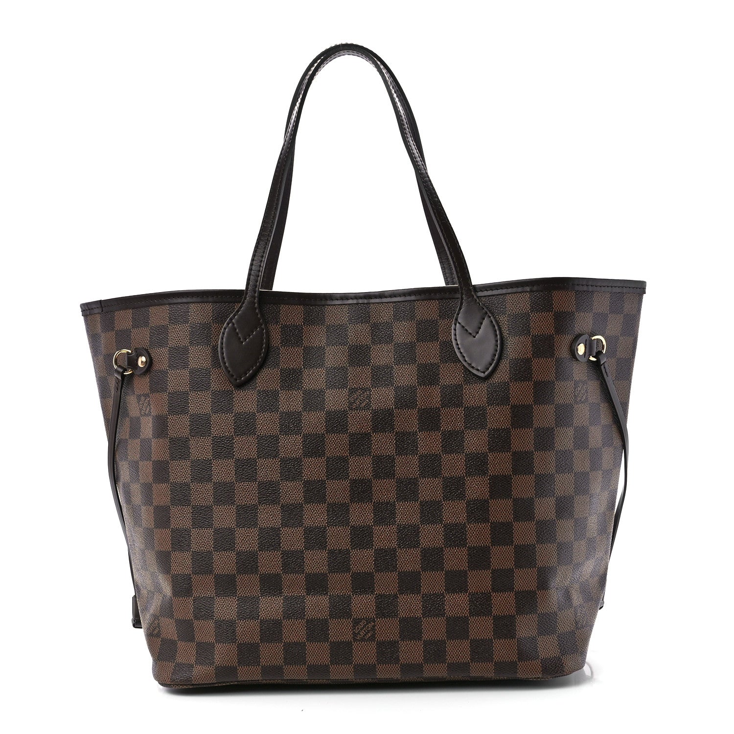 Louis Vuitton Damier Ebene Neo Neverfull MM Rose Ballerine 3 of 15