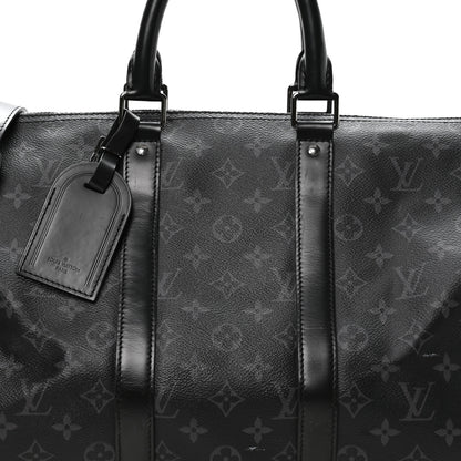 Louis Vuitton Monogram Eclipse Keepall Bandouliere 45 7 of 10