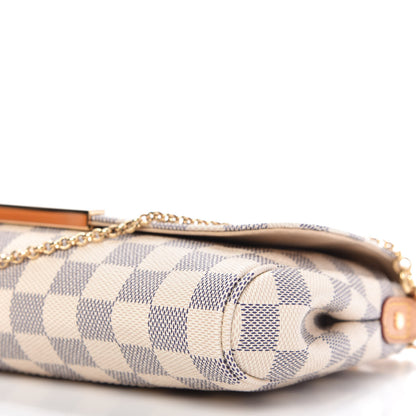 Louis Vuitton Damier Azur Favorite MM 7 of 10