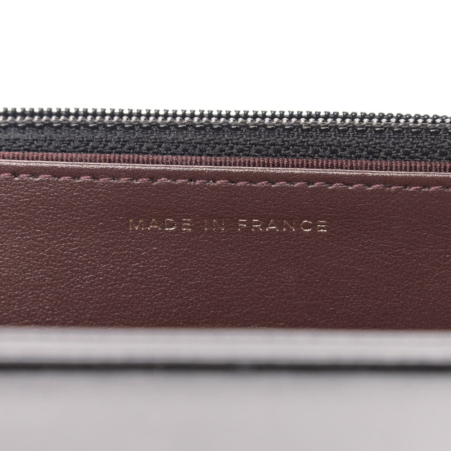 Aged Calfskin Quilted Reissue Wallet On Chain WOC Black