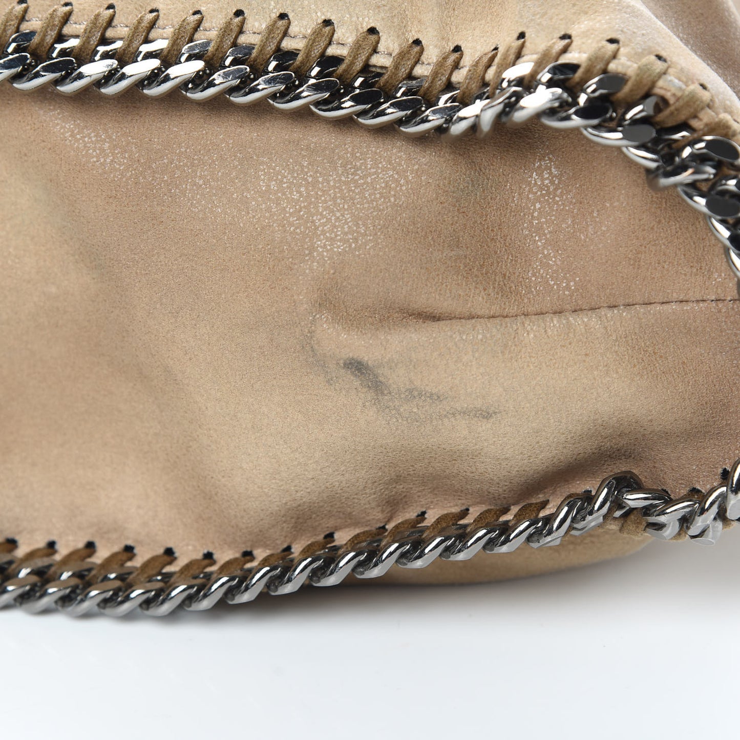 Shaggy Deer Big Falabella Tote Beige