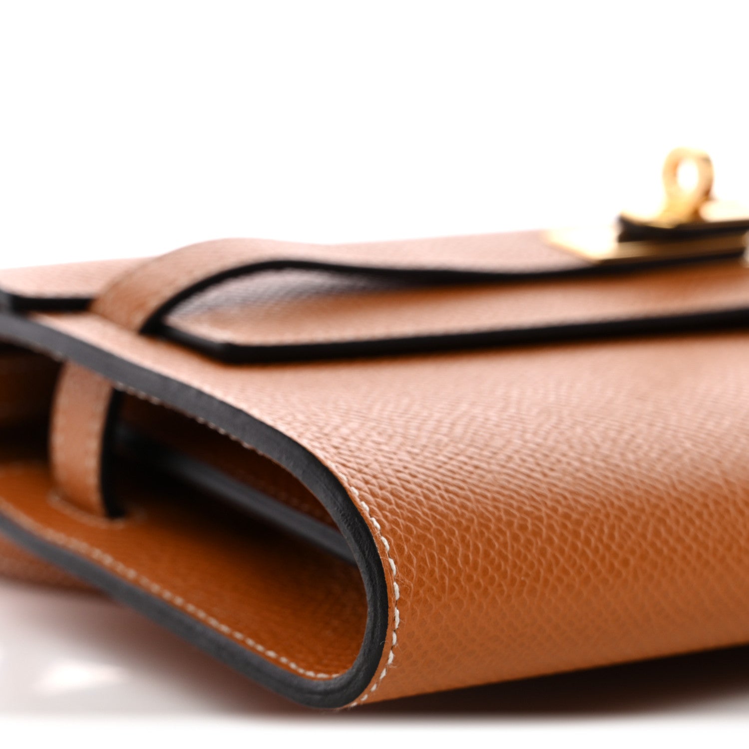 Hermes Epsom Kelly Wallet To Go Toffee 9 of 10