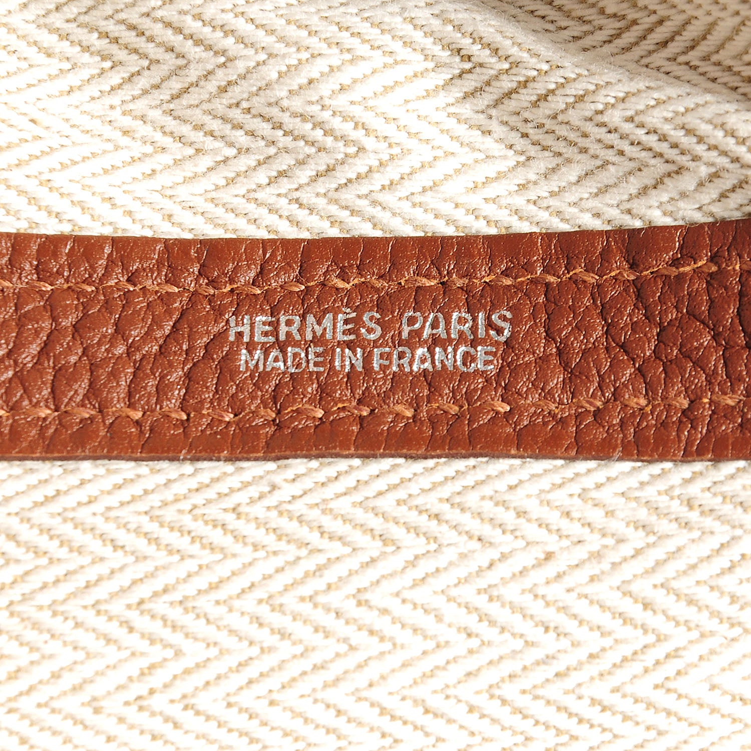 Hermes Negonda Garden Party 36 MM Marron D'Inde 6 of 14