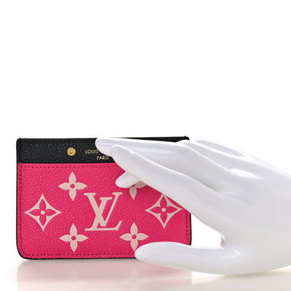 Louis Vuitton Empreinte Spring In The City Card Holder Black White Pink 2 of 7