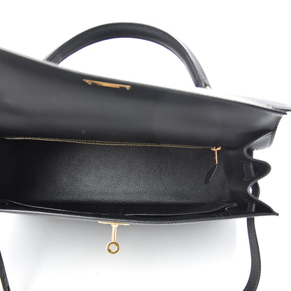 Hermes Sombrero Kelly Sellier 32 Black 4 of 13