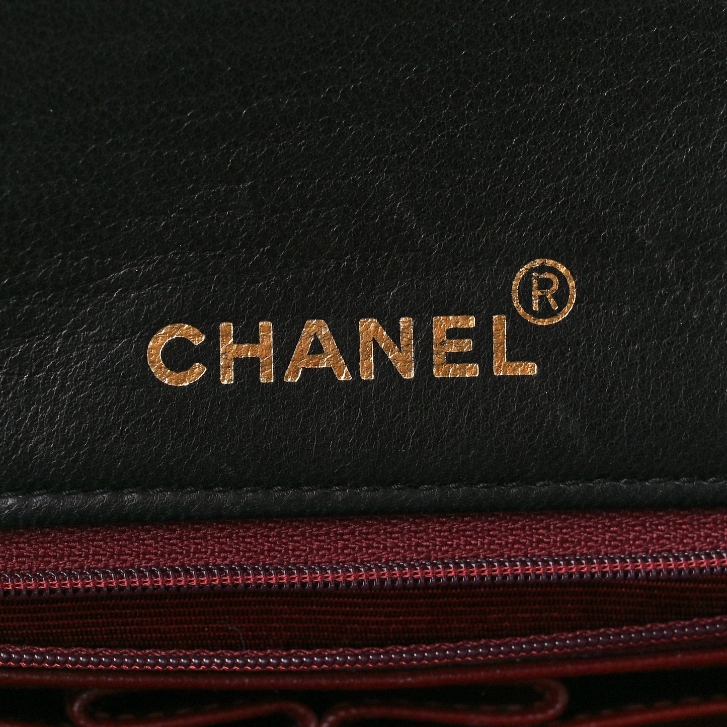Lambskin Quilted Small Single Flap Black