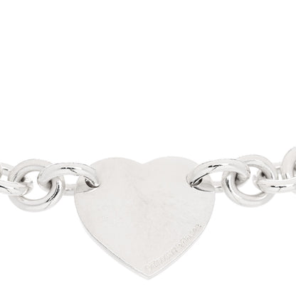 Tiffany Sterling Silver Return to Tiffany Heart Tag Bracelet 3 of 3